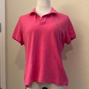 Ralph Lauren Fuchsia Polo Tee